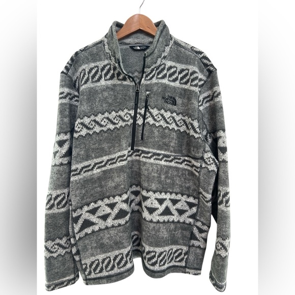 The North Face Novelty Gordon Lyons Quarter-Zip Fleece Pullover - Picture 1 of 7